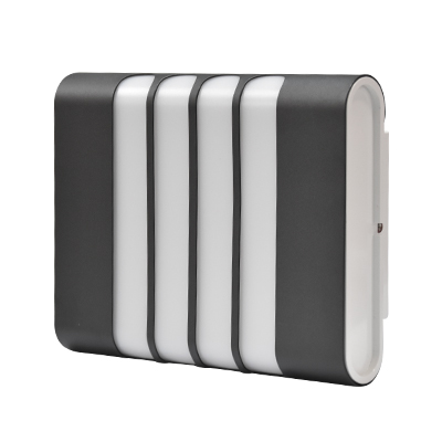 APPLIQUE LED NOIR LX859/12W WARM IP54