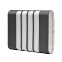 APPLIQUE LED NOIR LX859/12W WARM IP54
