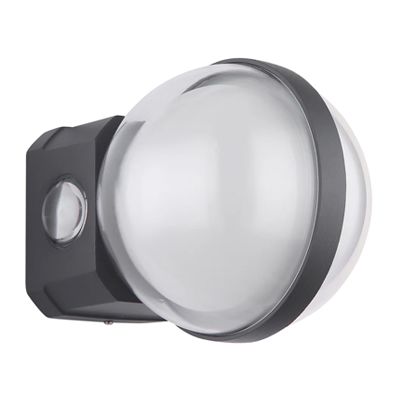 APPLIQUE LED  NOIR 6+1W AC285-240V 50HZ  IP54 WARM