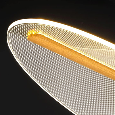 LUSTRE SUSPENDU LED25-40X1W 180-265V AC50-60HZ 100x13x14cm UR2398
