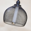 LUSTRE  SUSPENDUE  LED  NOIR 12W AC185-265AC 50-/60HZ D28x30cm DR998-C