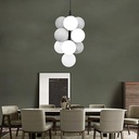 LAMPE SUSPENDUE 220-240V 50-60Hz 10MX3W (G9LED)  61X51X14  SG8885-B