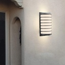 APPLIQUE LED  LX669/12W BK IP54 WARM