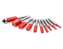SET 10 FRAISES DROITES 6MM FRAISEUSE STAYER 0001.002366