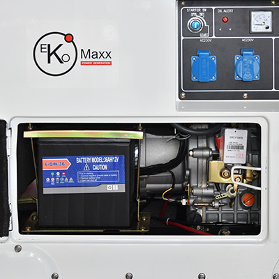 GROUPE DIESEL SIL EKOMAXX DG5000TM 6500T 4.5kva MONO PHASES SANS ATS 2010302122