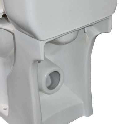 WC COMPLET BLANC HORIZONTAL P TRAP  L. 630 X W. 370 X H. 790 MM, 1010501013