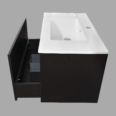 LAVABO MEUBLE Model No. JX07 + MIROIR L.80Xl.48XH.50CM (2élements)   1010301091