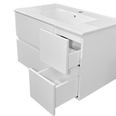 LAVABO MEUBLE Model No. JX01 + MIROIR LED L.80Xl.48XH.50CM (2élements)   1010301092