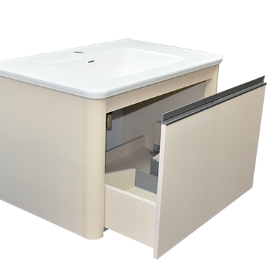 LAVABO MEUBLE Model No. JX06 + MIROIR LED L.80Xl.50XH.50CM (3élements)   1010301094