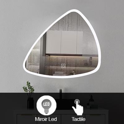 MIROIR LED l.80xH.70CM CE 5000K   1010301836