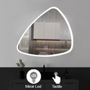MIROIR LED l.80xH.70CM CE 5000K   1010301836