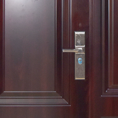 PORTE MET OUVERTURE GAUCHE EXT MARRON F  2050x1200MM 120°MAX No. 8750  U986295
