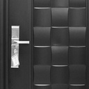 PORTE MET OUVERTURE DROITE  EXT NOIRE MAT 2050x960 mm XD-088  U986309