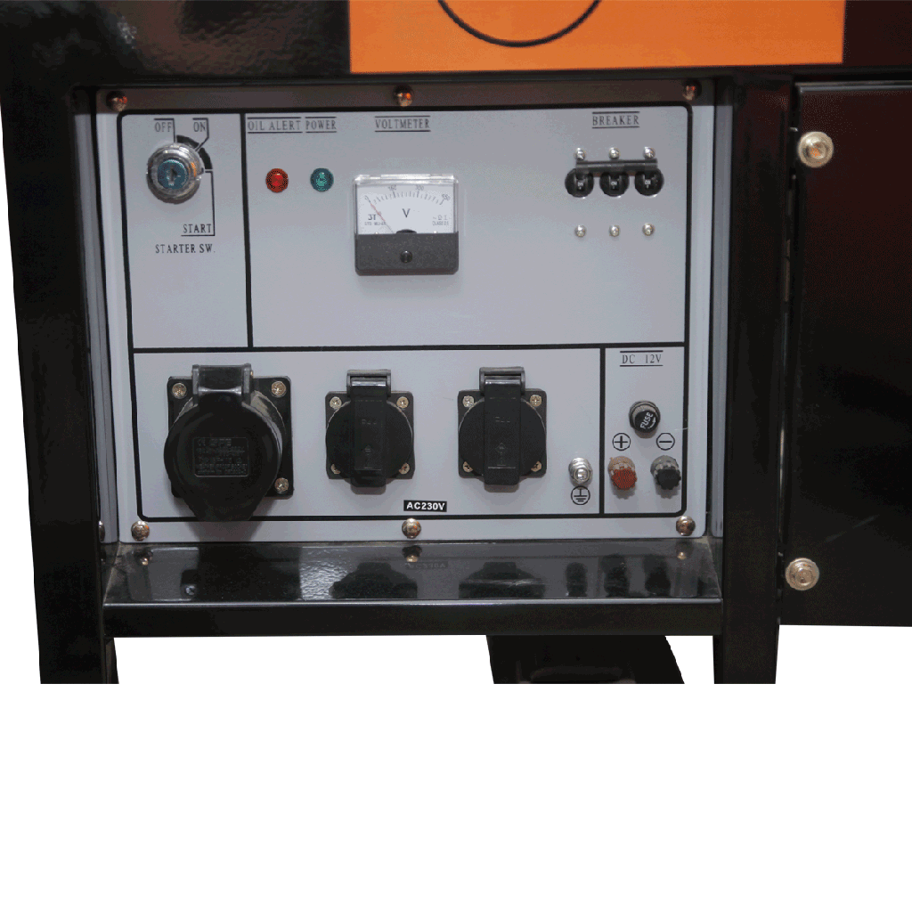 POSTE SOUDURE AUT EKOMAXX DW300A DIESEL 7.7 kVA . 380v DEM ELC MZ57214