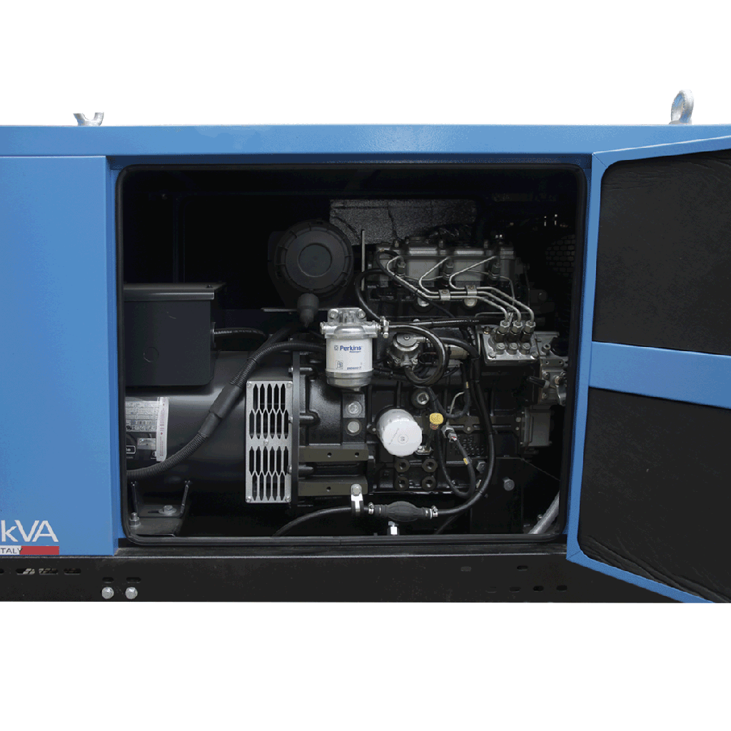 GROUPE DIESEL PERKINS CGM-14P,14KVA 230V avec ATS (ITA)