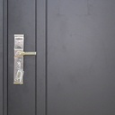 PORTE MET OUVERTURE DROITE EXT NOIRE MAT  2050x960 mm  MT010  U986312