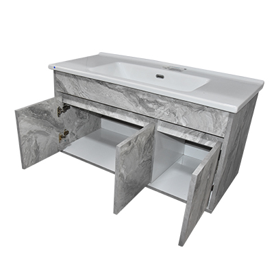 LAVABO MEUBLE +MIROIR  MOZAMBIQUE100 CM 90-1115 (CLK) TURQUIE 3 ELMTS