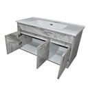 LAVABO MEUBLE +MIROIR  MOZAMBIQUE100 CM 90-1115 (CLK) TURQUIE 3 ELMTS