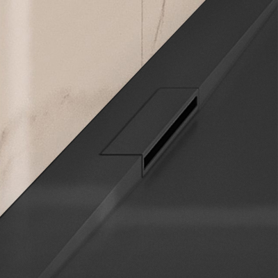 RECEVEUR DE DOUCHE  LINE 120X80 BLACK 
