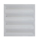 LAMPE A GRILLE LED 96W 595x595x33mm,10000k AC 220-240V 50/60Hz (RITL)