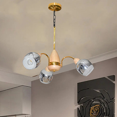 LAMPE SUSPENDU,650x1200mm MMD24034-3 4W E27 2800K (RITL)