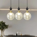 LAMPE SUSPENDU,650x150mm THD30550B-3 AVEC AMPOULE 4W E27 2700K 220V 50/60Hz (RITL)