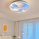 PLAFONNIER LED 38W 85-265V   D320xH80mm - LD4927B-1S (RITL)