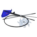 TETE MOISSONNEUSE DE  RIZ 4G120 POUR MOTOCULTEUR 18CV  3050101256