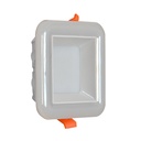 PANNEAU LUMINEUX LED CARRE WW DA03-S6W COLOR:WW 85-265 50/60Hz (RITL)