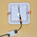 PANNEAU LUMINEUX LED CARRE DA03-S22W COLOR:WW 85-265V 50/60Hz (RITL)