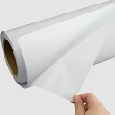AUTOCOLLANT IMPRIMABLE (vinyle blanc) L50m x l1,52m  Épaisseur 0,08mm 2140410007