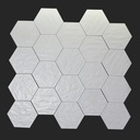 CARREAUX SOLS   20X24 HEX EC.M.CHIARA BLANCO (ECRM)