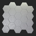 CARREAUX SOLS   20X24 HEX EC.M.CHIARA GRIS (ECRM)