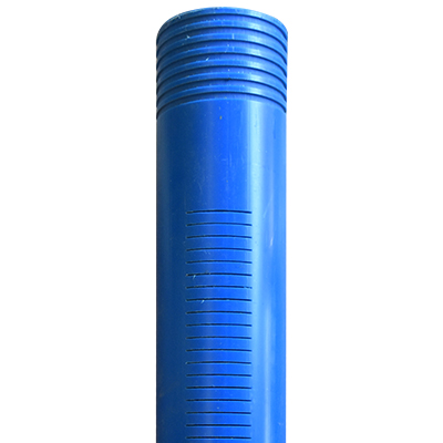 TUYAU DE CUVELAGE ET TAMISAGE  EN PVC Ø125 x T5.5 mm PN10, 2.9 m BLEU 2110207162