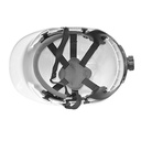 CASQUE DE CHANTIER AVEC BANDE ANTI TRANSPIRATION CERTIFIER EN BLANC (NGL)