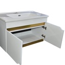 LAVABO MEUBLE +MIROIR JAPAN 85 CM  80 CM 90-1168  (CLK)TURQUIE 3 ELMTS