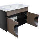 LAVABO MEUBLE +MIROIR FAMOUS  80 CM CLK-044  (CLK)TURQUIE 3 ELMTS