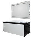 LAVABO MEUBLE +MIROIR 100 CM CLK-022  (CLK)TURQUIE  4 ELMT