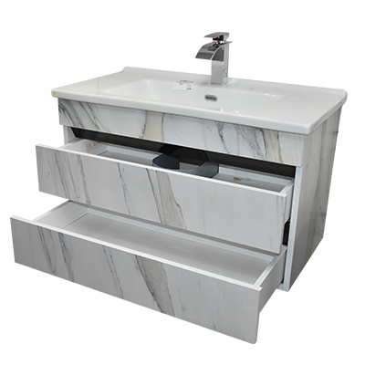 LAVABO MEUBLE +MIROIR France   80 CM 90-1180  (CLK)TURQUIE 3 ELMTS