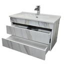 LAVABO MEUBLE +MIROIR France   80 CM 90-1180  (CLK)TURQUIE 3 ELMTS