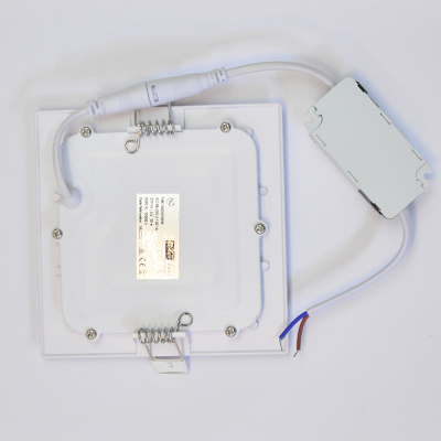 PLAFONNIER LED CARRE ENCASTRE PLAT CE 12 W   840 lm AC 85-265 V/50 Hz 6000K 1050203191
