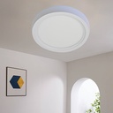 PLAFONNIER LED ROND APPARENT 18 W AC 85-265 V / 50Hz   1260 lm, 3000 K  1050203377