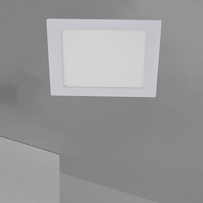 PLAFONNIER LED CARRE ENCASTRE PLAT  CE  6 W, AC 85-265 V/ 50Hz 300 lm, 6000 K 1050203606