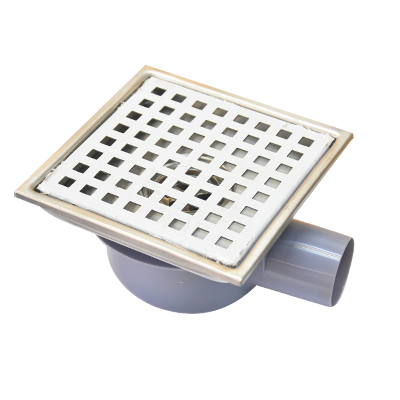 SIPHON SOL CARRE SS304 L. 15 x W. 15 cm, 
 1010108019