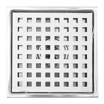 SIPHON SOL CARRE SS304 L. 15 x W. 15 cm, 
 1010108019