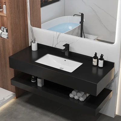 LAVABO + MIROIR ,800x500x150mm AY01-80(6010) (RITL) (3elmts)