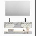 LAVABO + MIROIR ,1200x500x250mm AY12-120  (RITL) (3elmts)