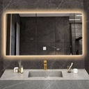 LAVABO + MIROIR ,800x500x150mm AY01-80(6003)  (RITL) (3elmts)
