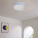 PLAFONNIER LED ROND APPARENT  6 W,AC85-265V/50Hz  300lm, 6000 K IP20 1050203965