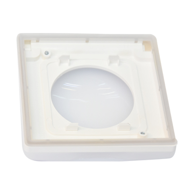 PLAQUE A VOLET ENC 1P 2MOD SATINE URBANO LEGRAND IP44 UB1600WH